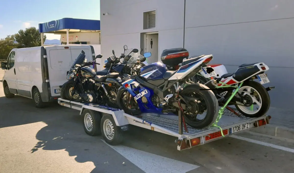Alquiler de Remolque para Motos  website