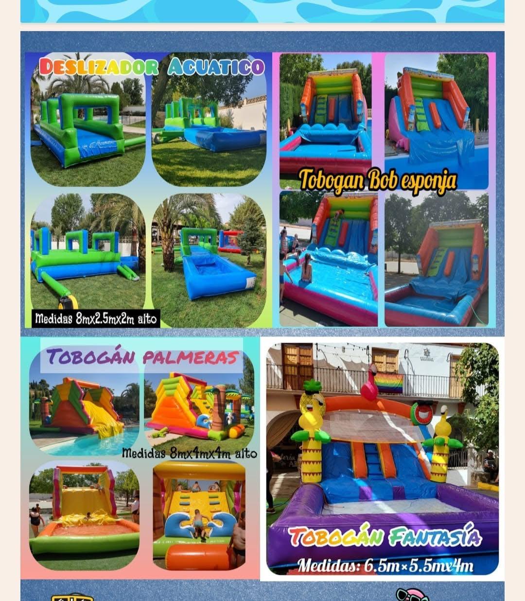 TOBOGANES Y DESLIZADORES AGUA  website