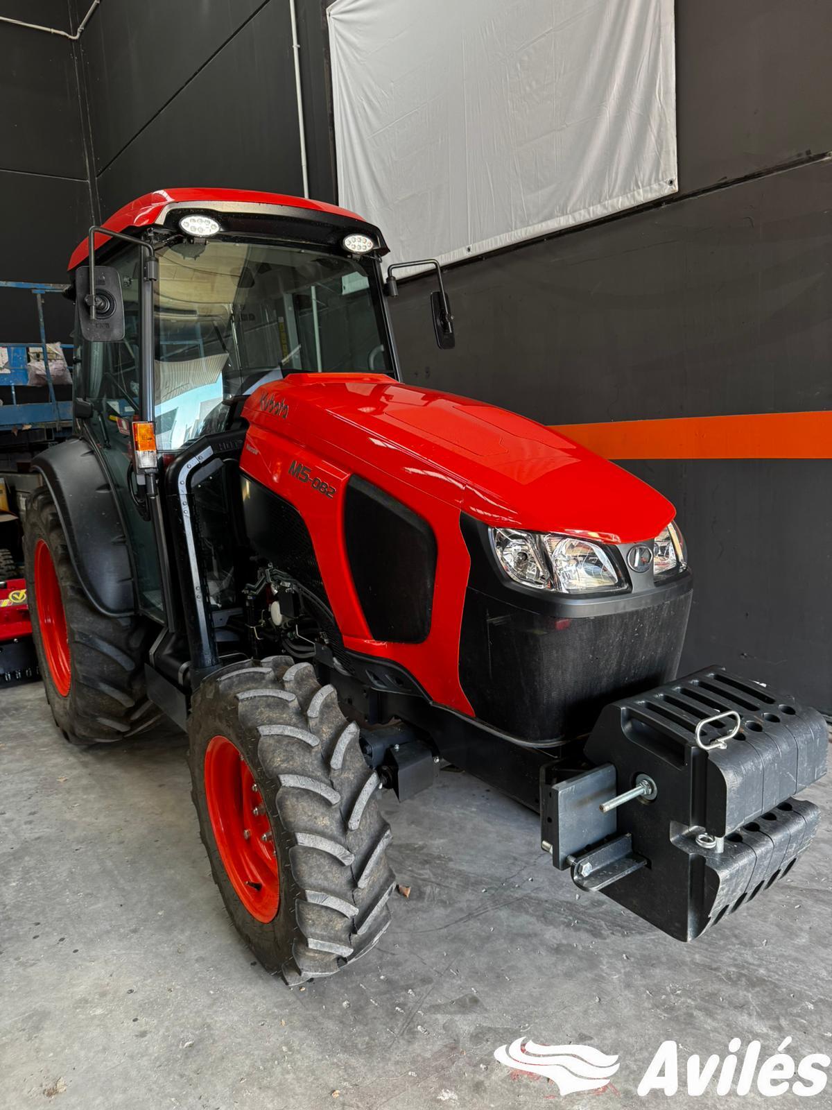 Alquiler de tractor Kubota M5 082N Cabinado cin 87 CV   website