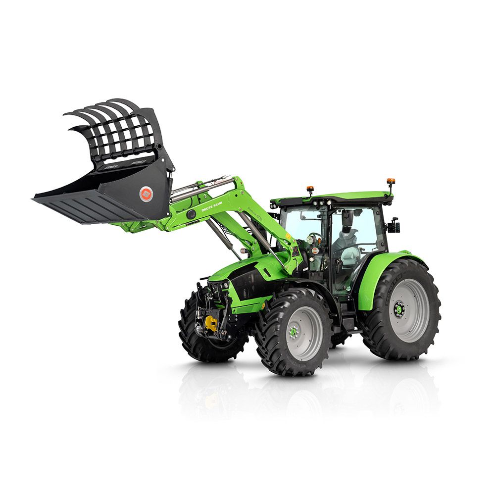 Alquiler de Tractor Deuth Fahr 5125 GS con Pala  website