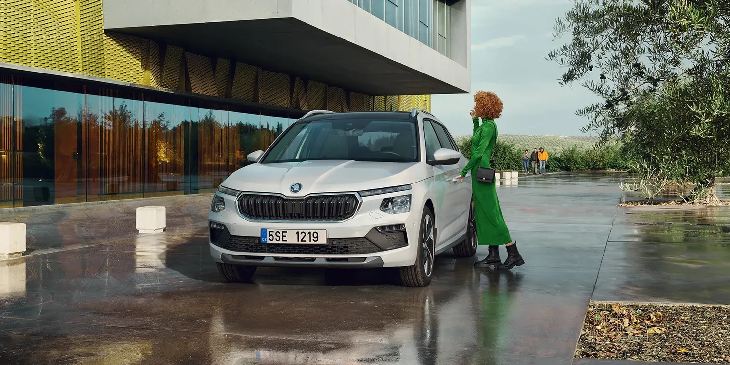 Renting Skoda kamiq en Granada website