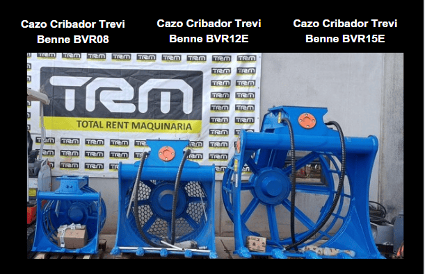 ALQUILER DE CAZOS CRIBADORES DESDE 9TN A 30TN  website