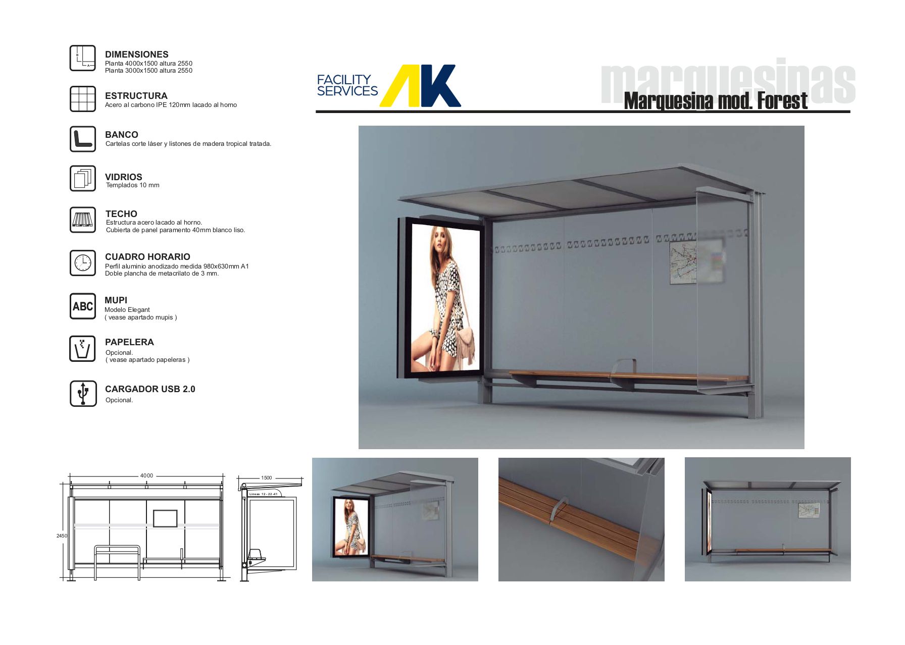 Instalación de Mobiliario Urbano website