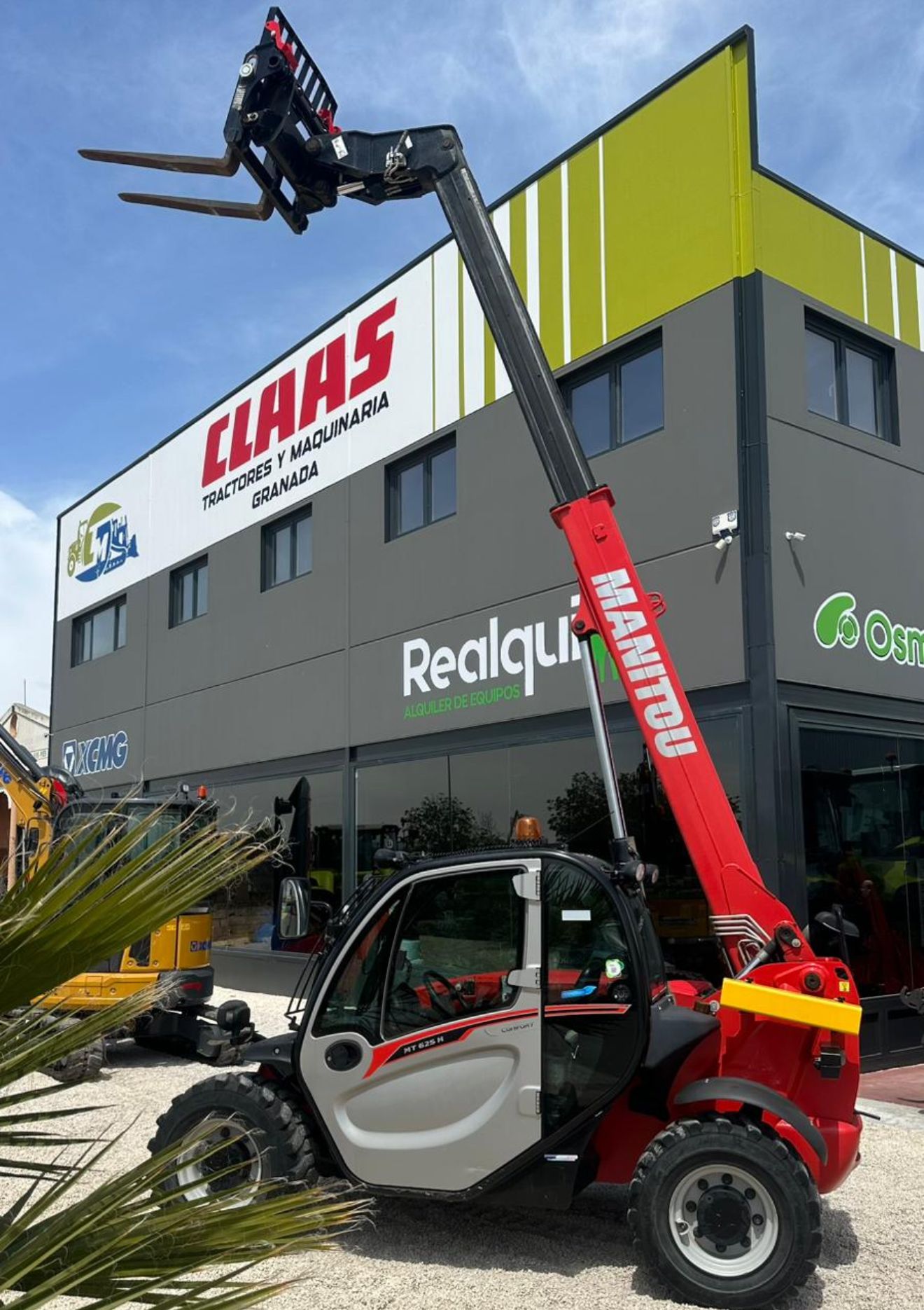 Alquiler de Manipuladora Telescópica Manitou MT 625 H en Granada – Compacta, Potente y Versátil website