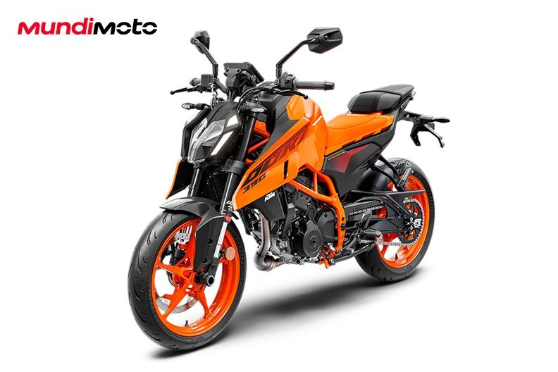 KTM 390 Duke en Renting website