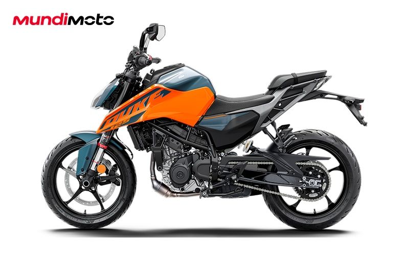 ktm 125 Duke en Renting website