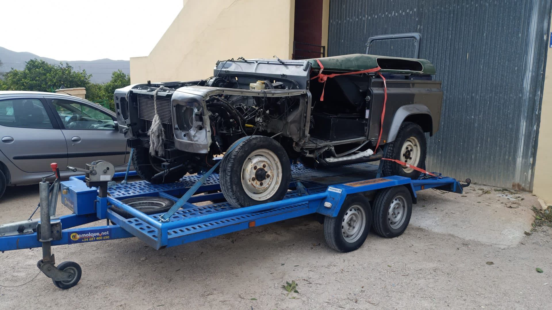 Alquiler de Remolque plataforma para Quad 4x4  website