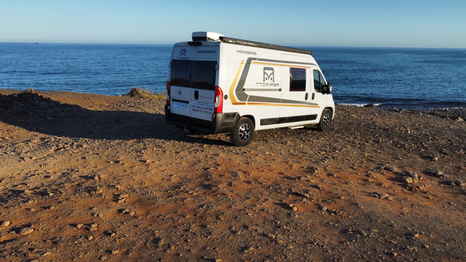 Alquiler de Autocaravana en Gran Canaria – Fiat Ducato Weinsberg Carabus 2019 para 4 personas website
