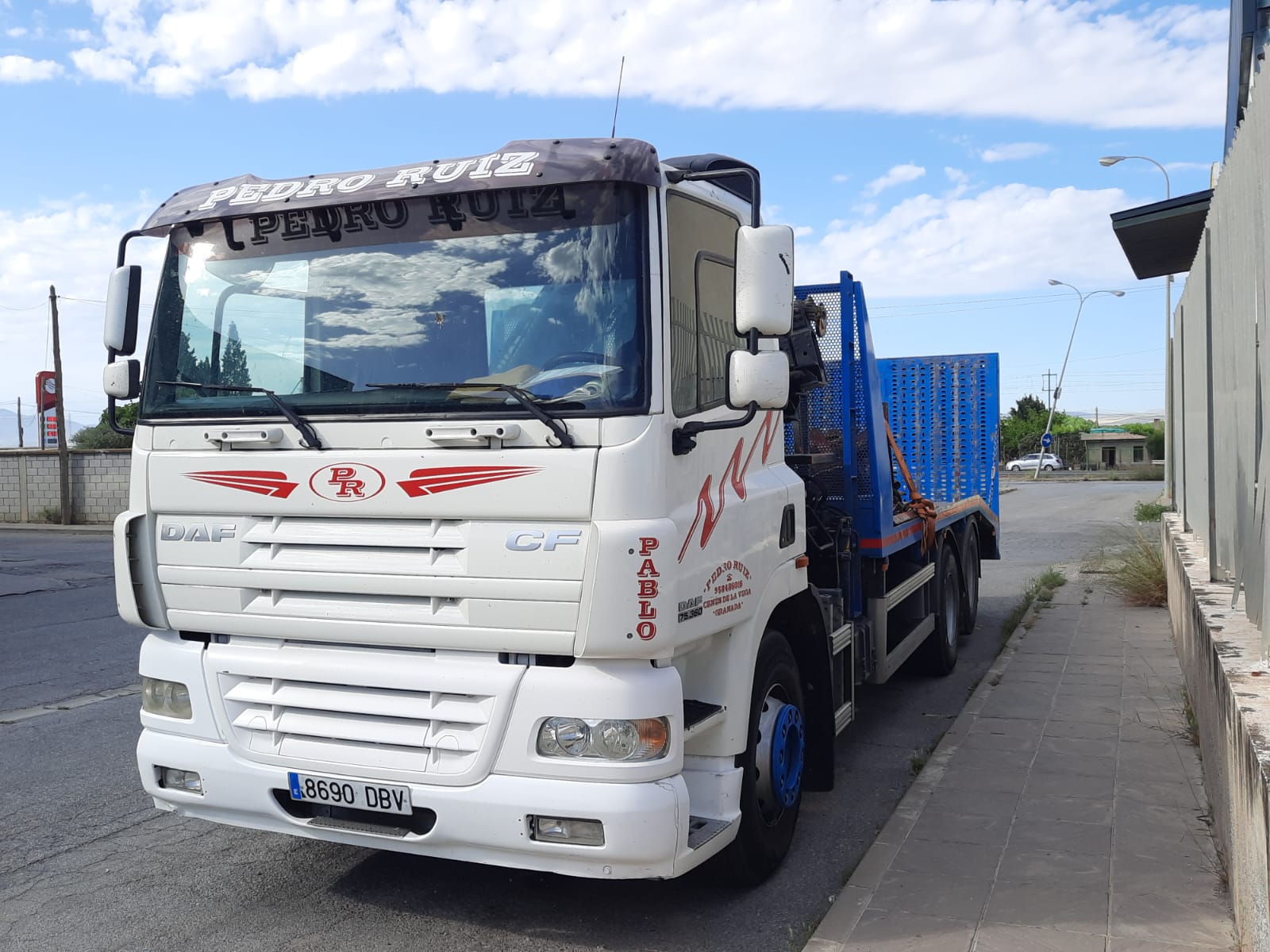 Transporte de maquinaria website