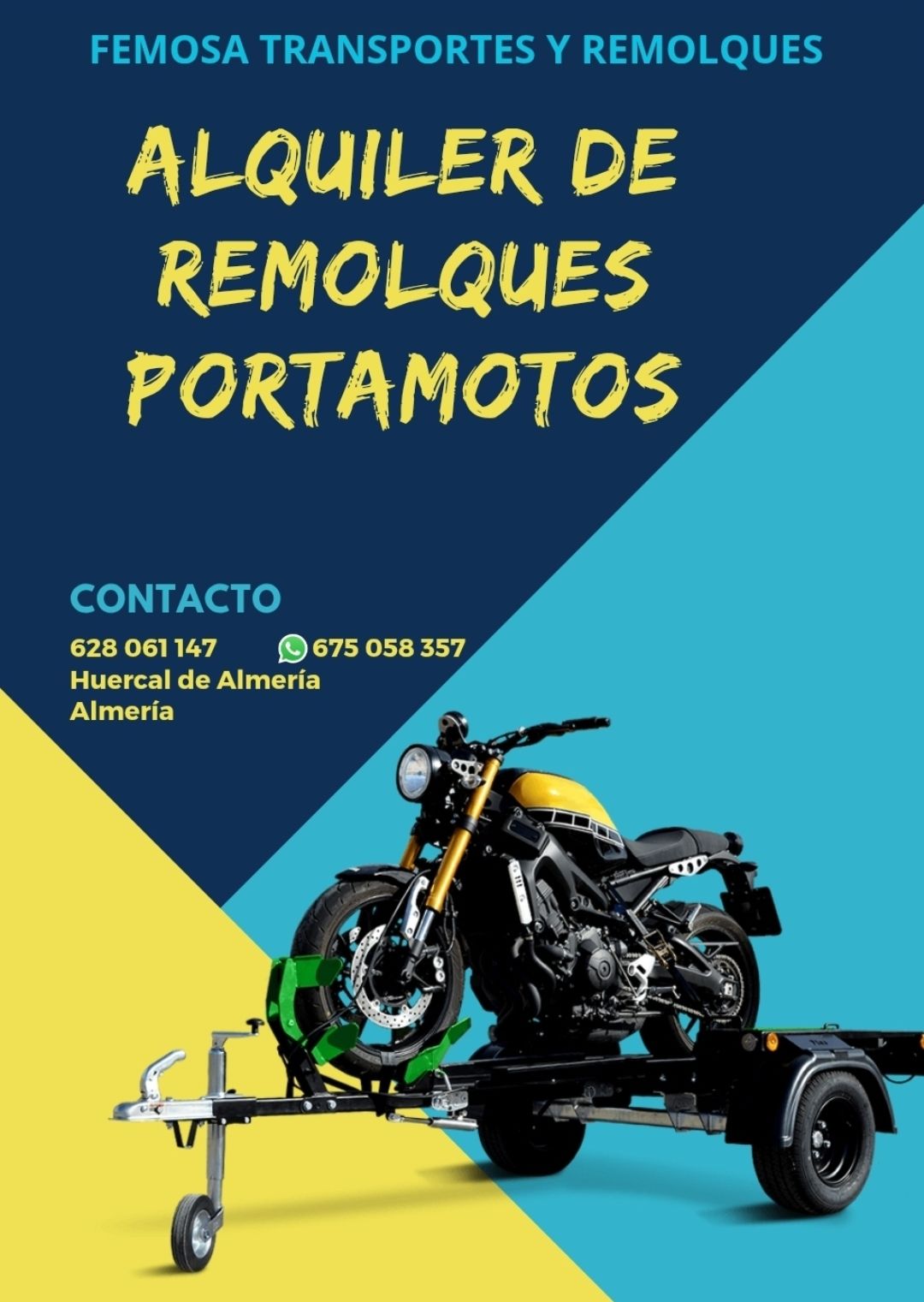 Alquiler de Remolque Portamotos website