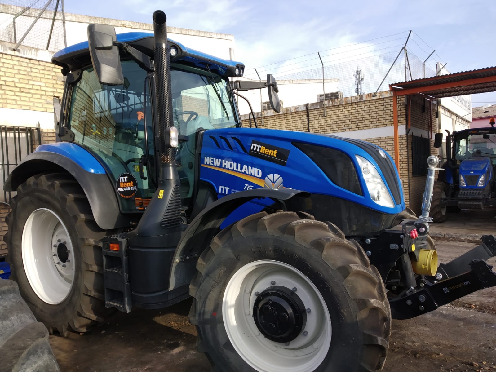 ALQUILER DE TRACTOR  NEW HOLLAND T6 160  LA RIOJA website