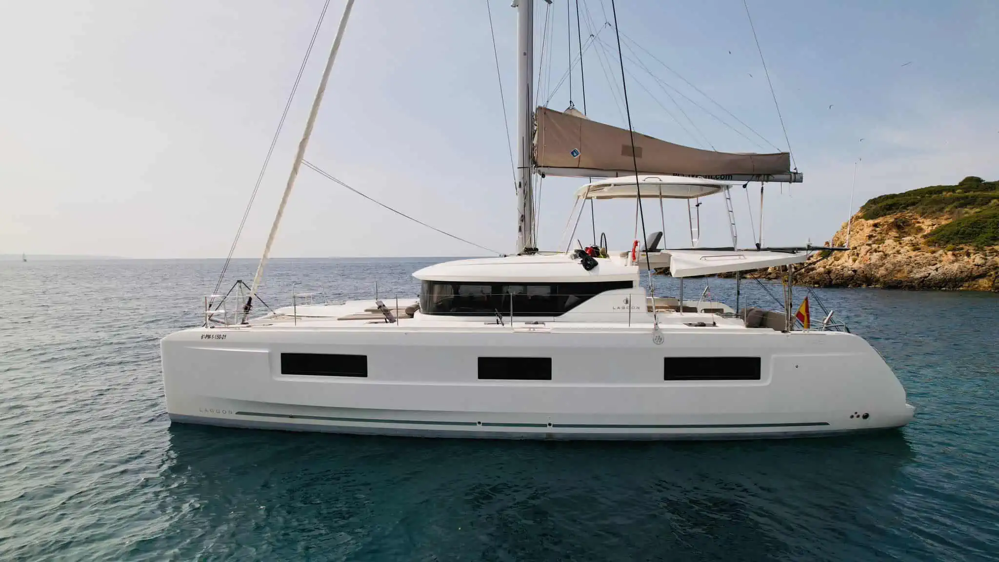 alquiler catamarán Lagoon 46. Machango website