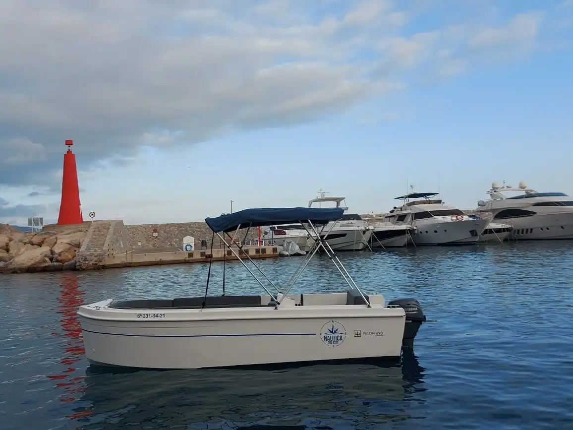 BARCO SIN LICENCIA Falon 490 website