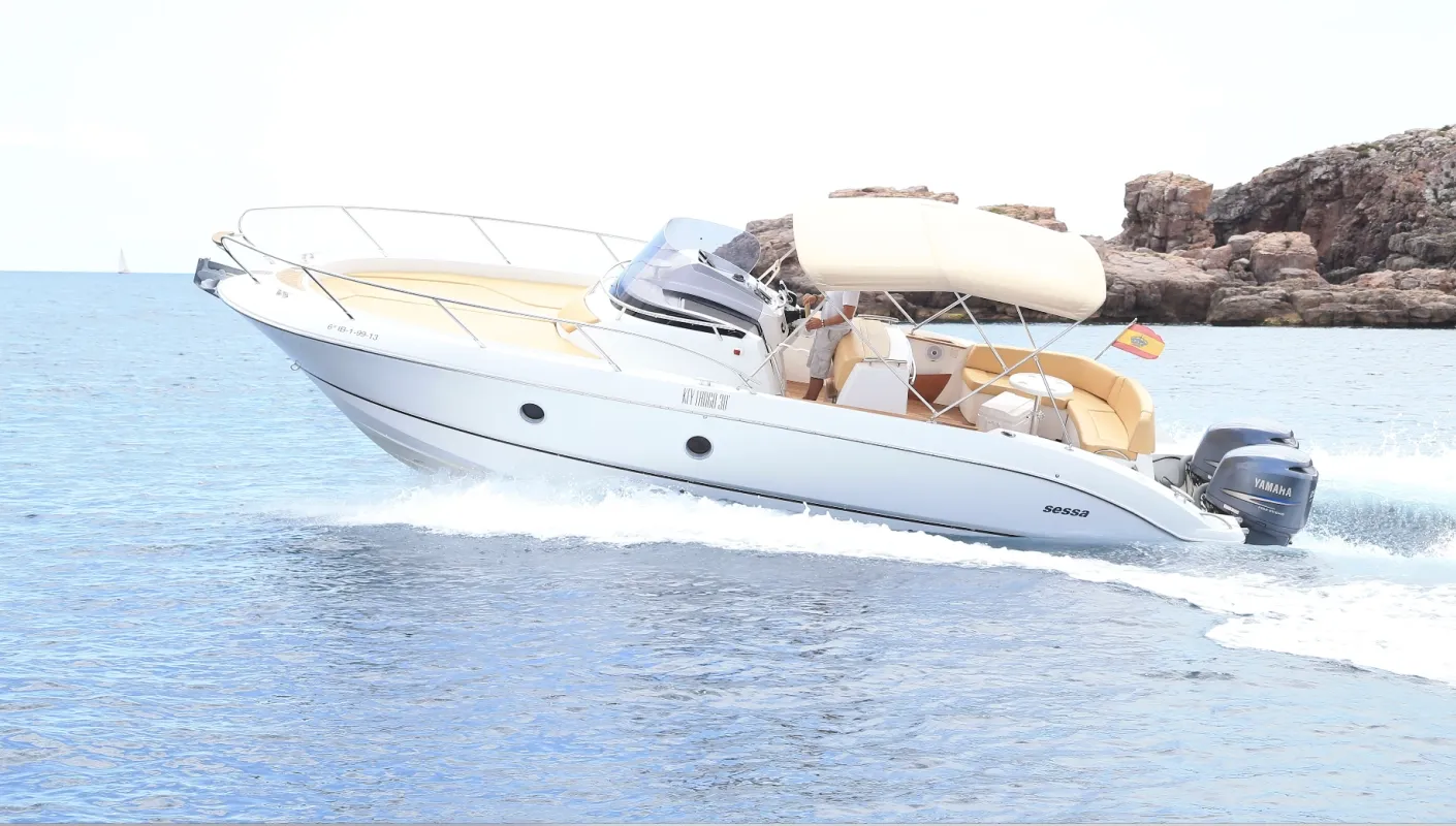 ALQUILER LANCHA SESSA KEY LARGO 30 IBIZA website