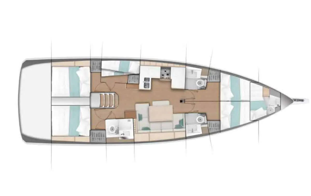 ALQULER BARCO VELERO Sun Odyssey 490. Little Mia website