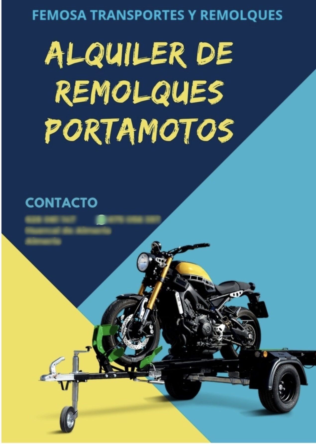 Alquiler de Remolque Portamotos website